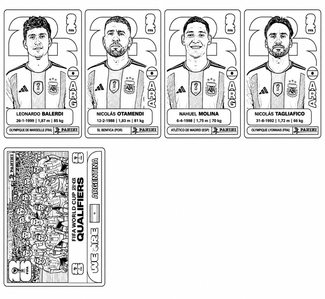 Argentina coloring page 2