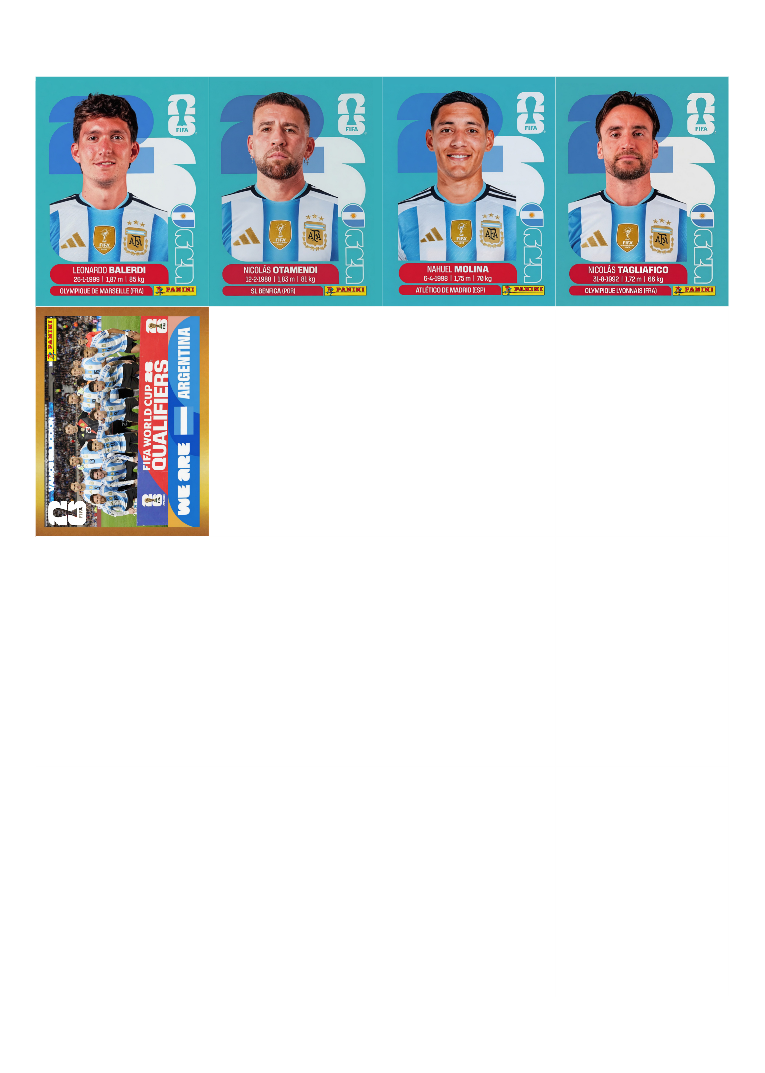 Argentina sticker page 2 original