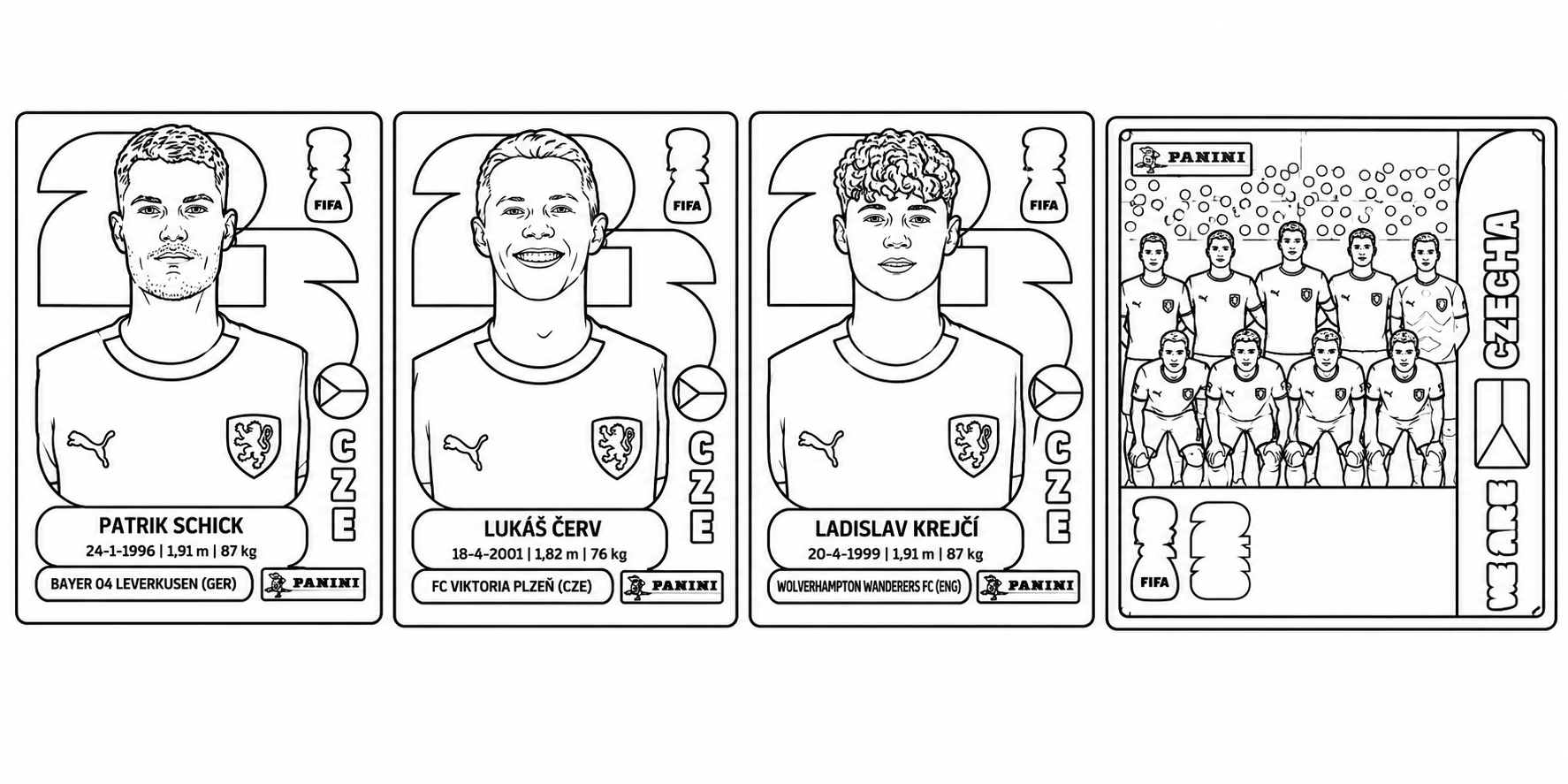 Czechia coloring page 2