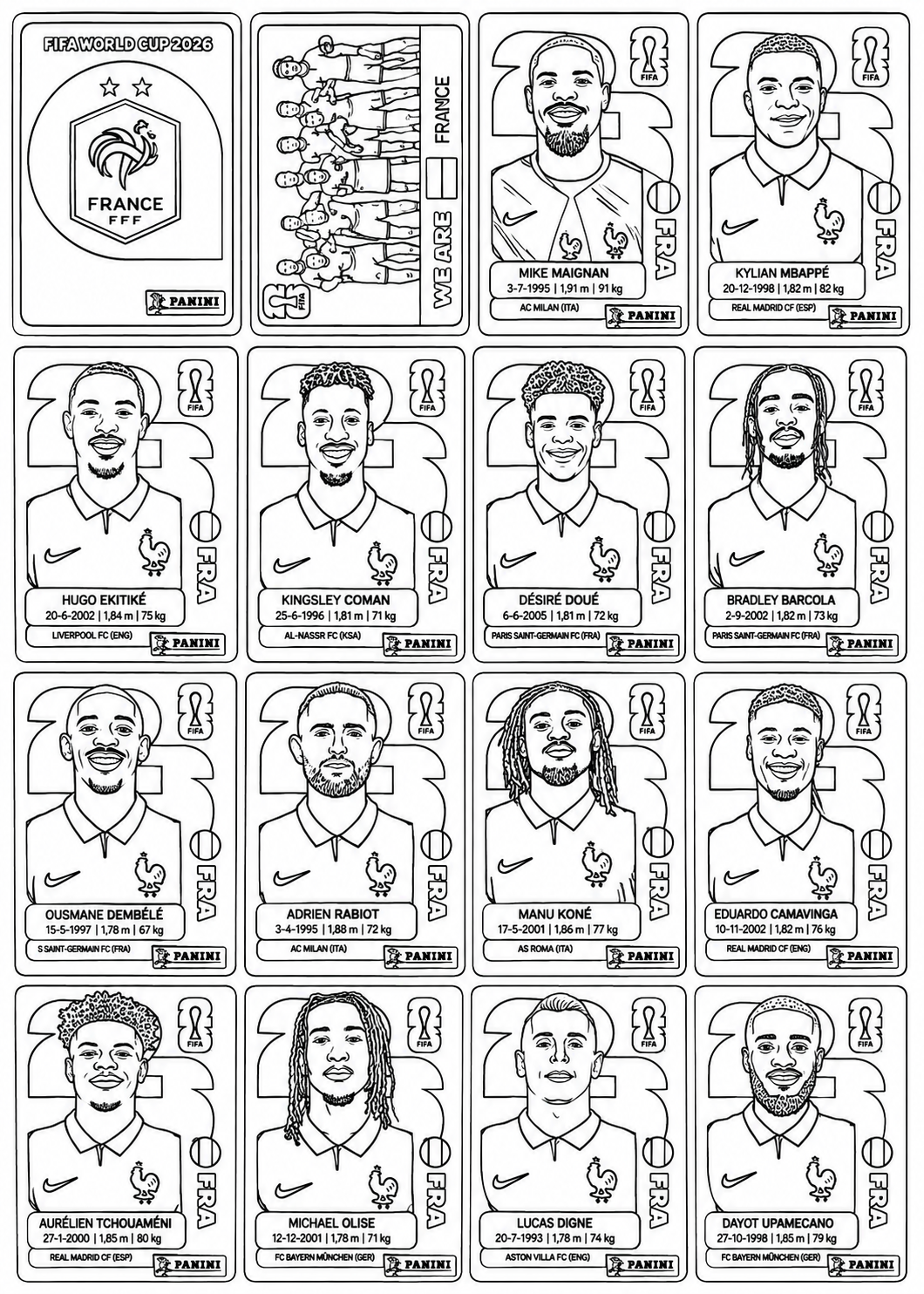 France coloring page 1