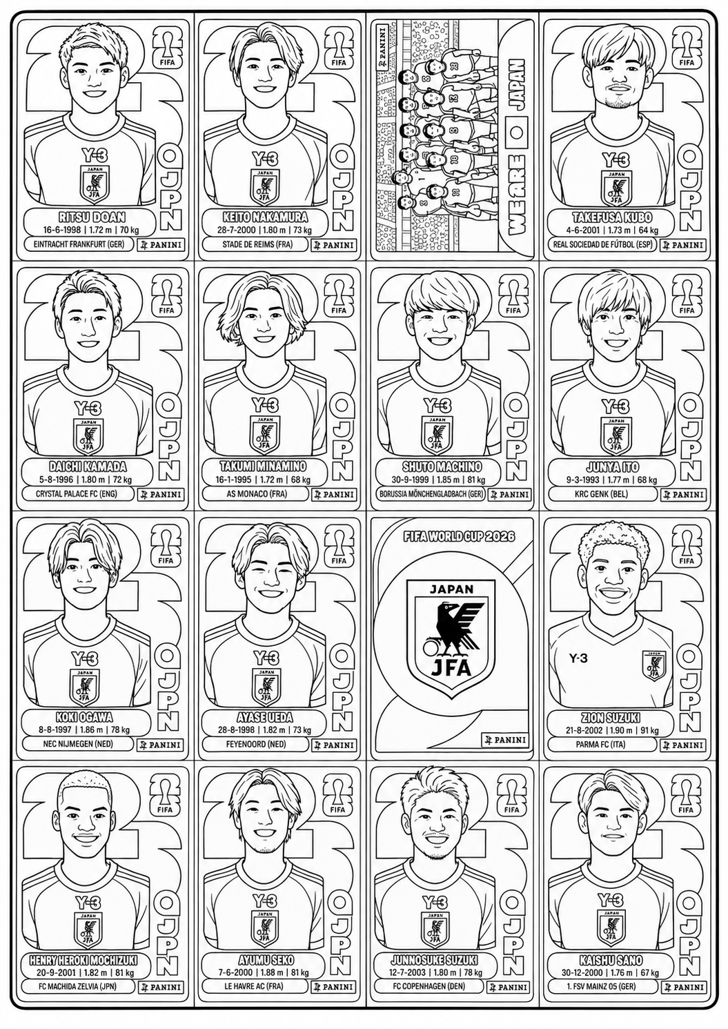 Japan coloring page 1