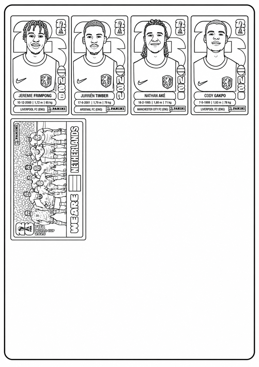Netherlands coloring page 2