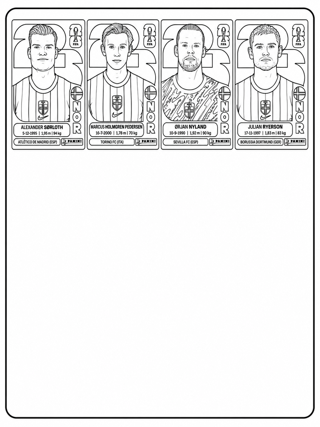 Norway coloring page 2
